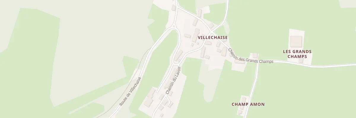 Plan du 105 Villechaise à Glux-en-Glenne