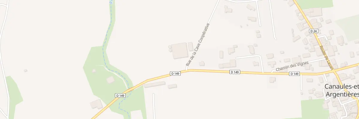 Plan du 5008 Valette à Canaules-et-Argentières