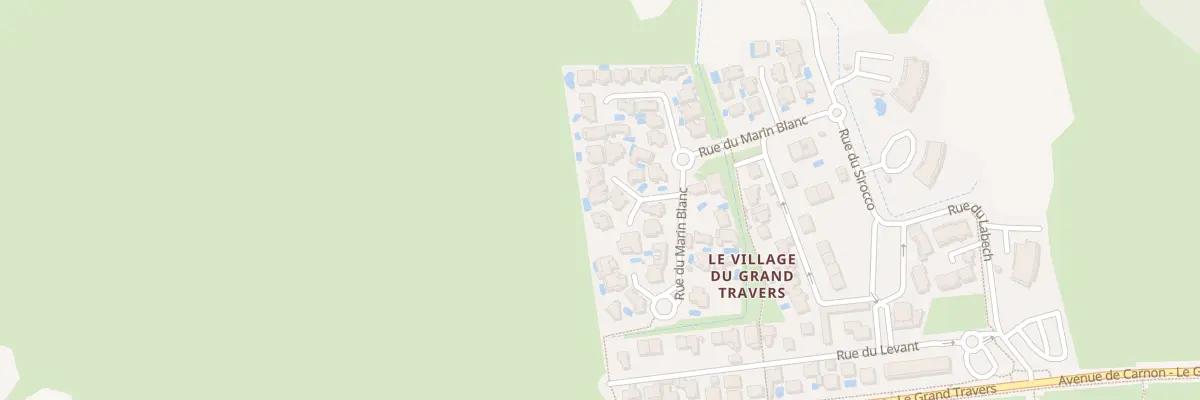 Plan du 70 Rue du Marin Blanc à La Grande-Motte