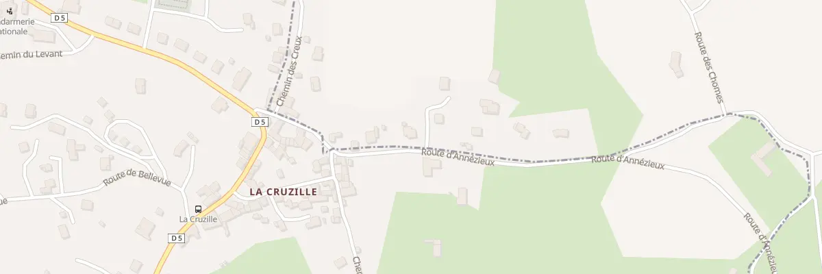 Plan du 195 Rte d’Annézieux à Soleymieux