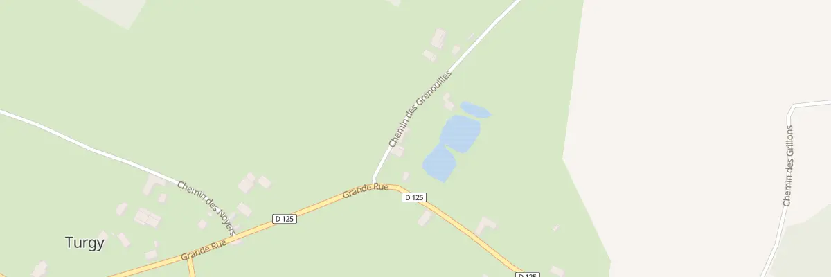 Plan du 2 Chem des Grenouilles à Turgy