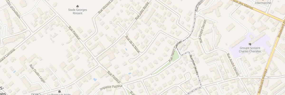 Plan du 16 Rue des Fourches Regnault aux Noës-près-Troyes