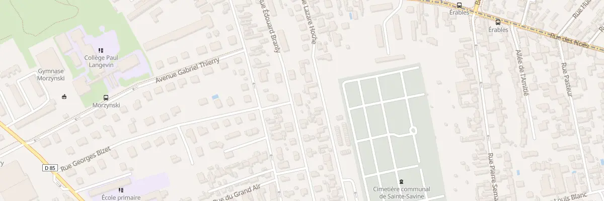 Plan du 24 Rue Edouard Branly à Sainte-Savine