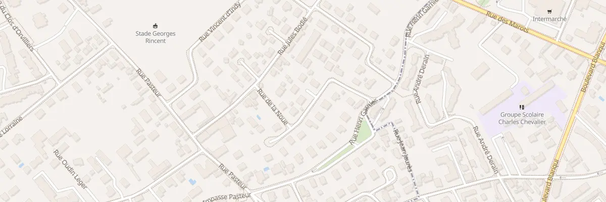 Plan du 14 Rue des Fourches Regnault aux Noës-près-Troyes