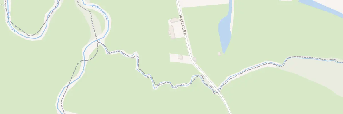 Plan du 1990 Rte du Bas à Saint-Yan