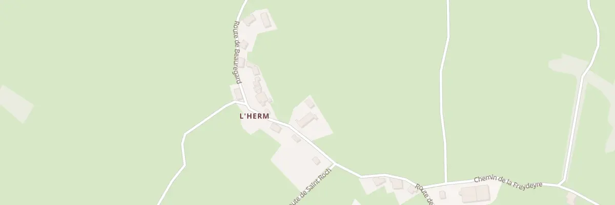 Plan du 5304 L’Herm à Laussonne