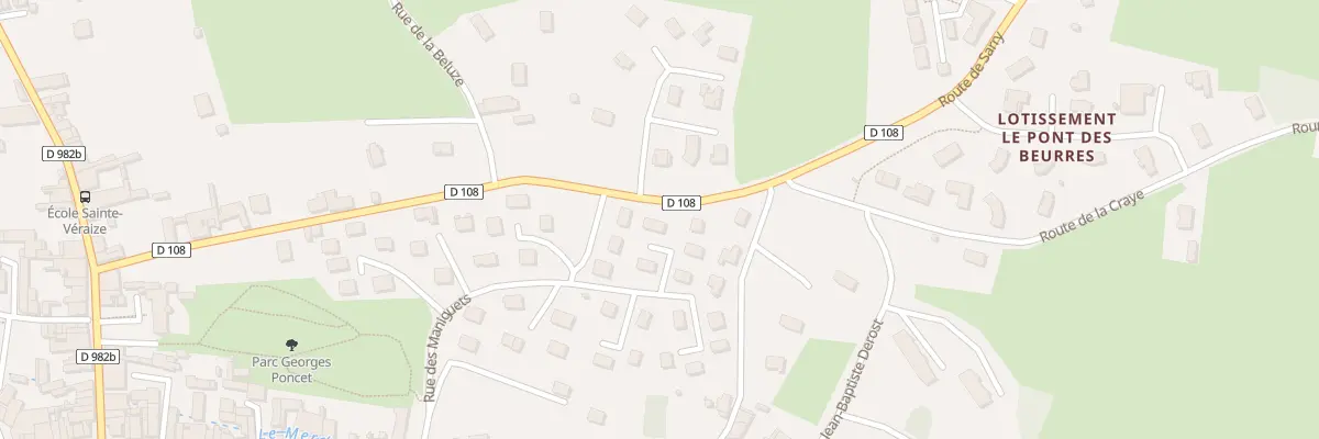 Plan du 41 Rue des Maniguets à Marcigny