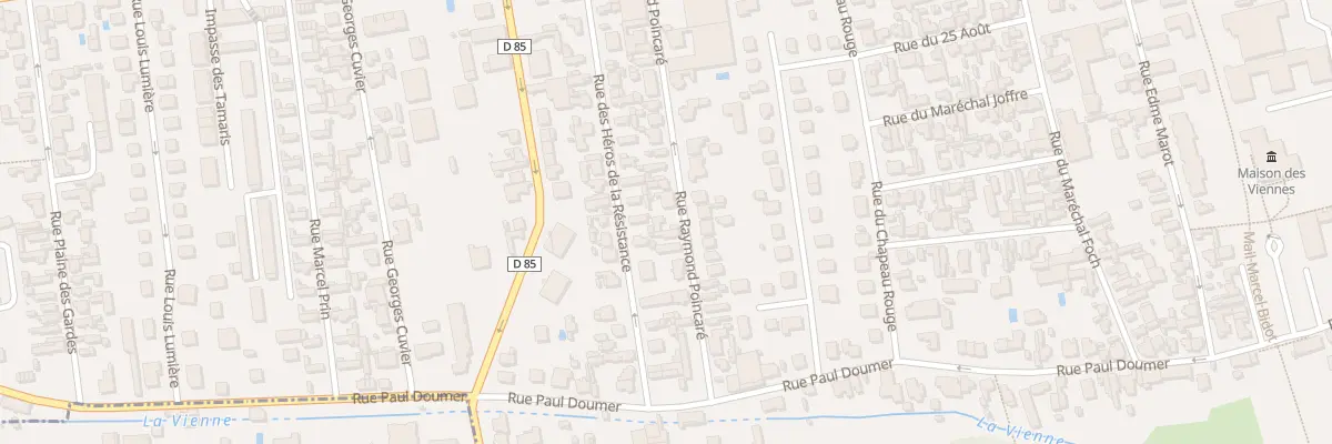 Plan du 30 Rue Raymond Poincare à Sainte-Savine