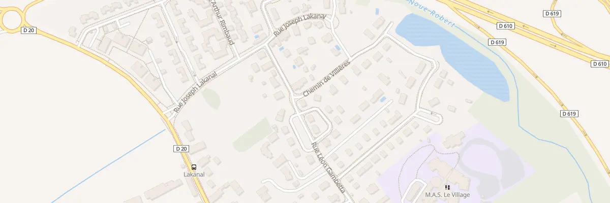Plan du 28 Rue Leon Gambetta à La Chapelle-Saint-Luc