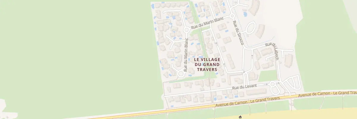 Plan du 86 Rue du Marin Blanc à La Grande-Motte