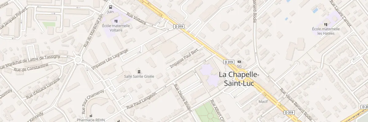 Plan du 5B Imp Paul Bert à La Chapelle-Saint-Luc