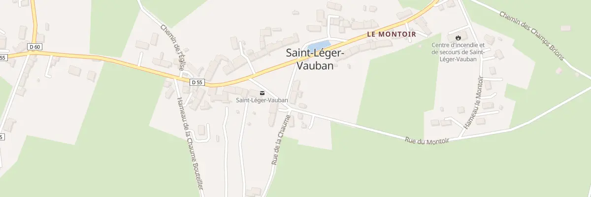 Plan du 14 Pl Vauban à Saint-Léger-Vauban