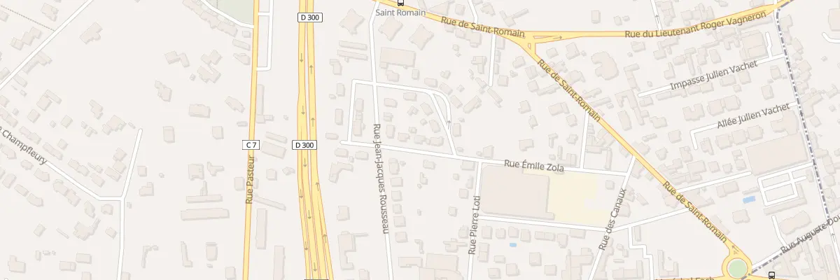 Plan du 242 Rue Emile Zola à Riorges
