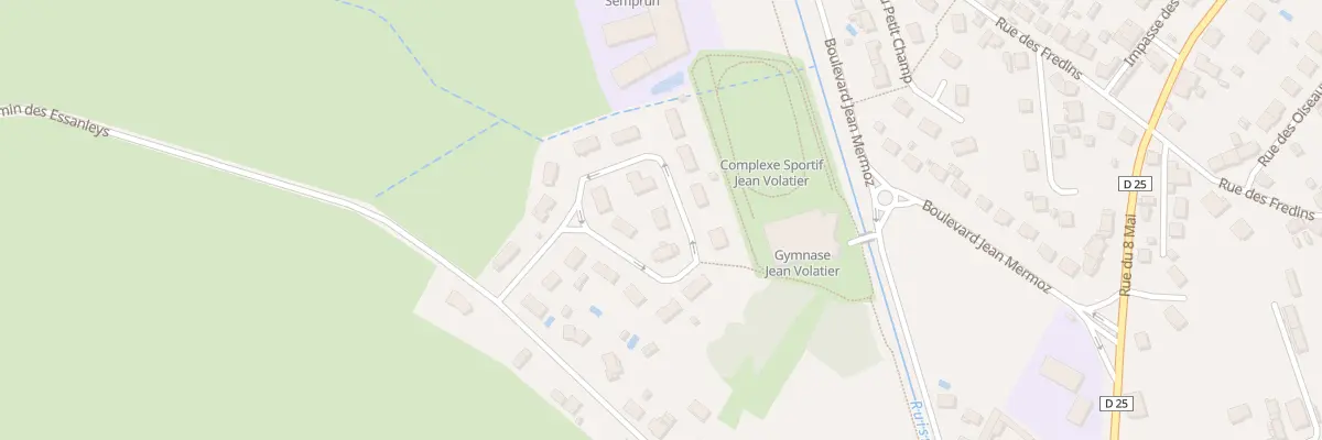 Plan du 5 Lot Pré des Ganches à Gueugnon