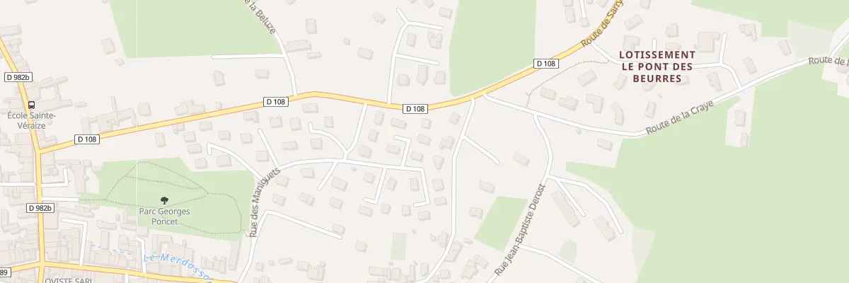 Plan du 45 Rue des Maniguets à Marcigny