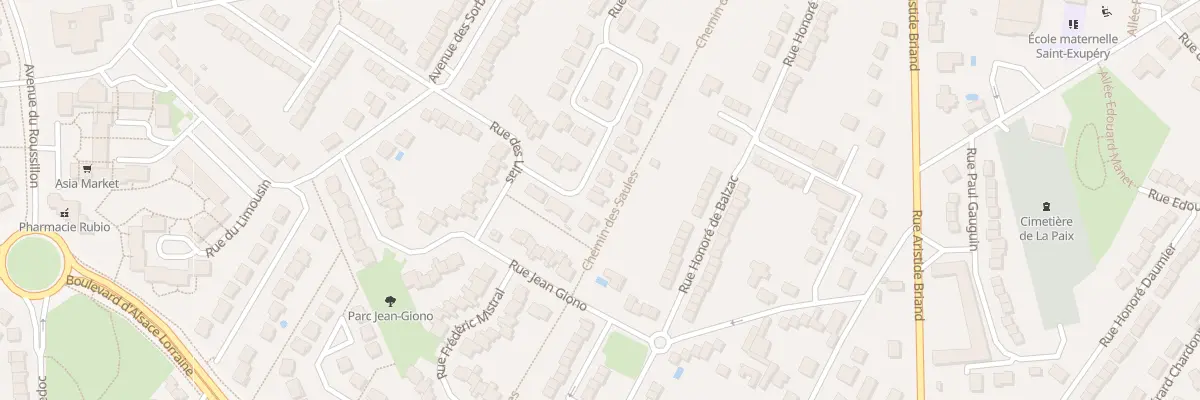 Plan du 19 Rue des Horticulteurs à Cormontreuil