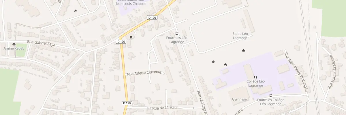 Plan du 79 Rue Léo Lagrange à Fourmies