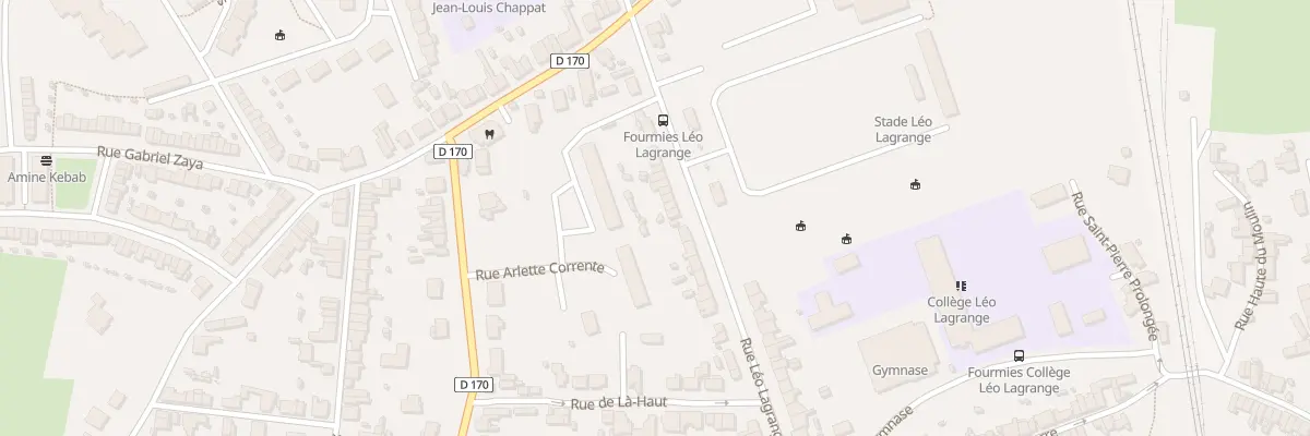 Plan du 77 Rue Léo Lagrange à Fourmies