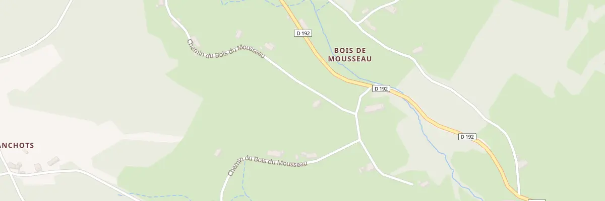 Plan du 19 Chem du Bois du Mousseau à Poil