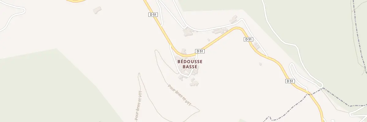 Plan du 5154 Les Ribes à Aujac