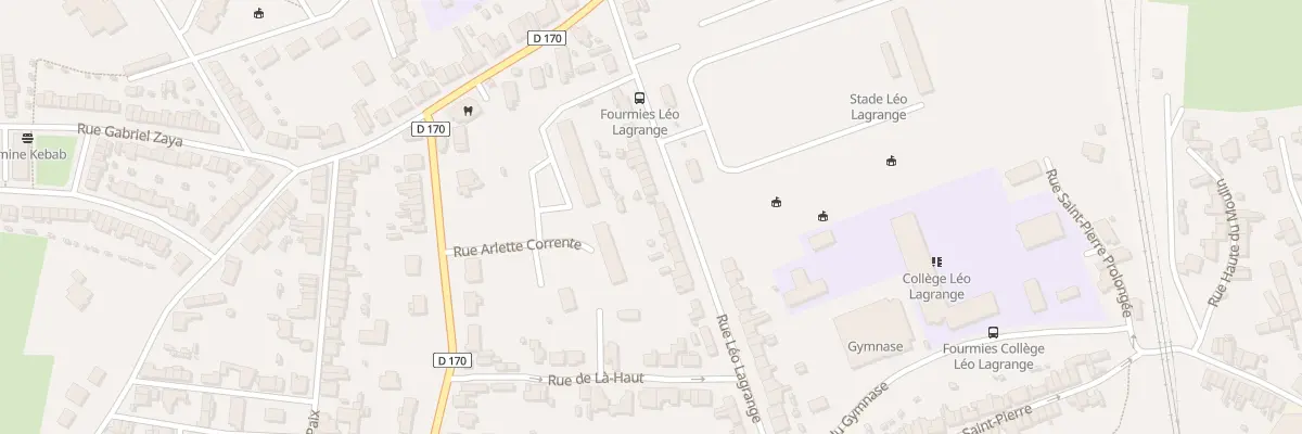 Plan du 73 Rue Léo Lagrange à Fourmies