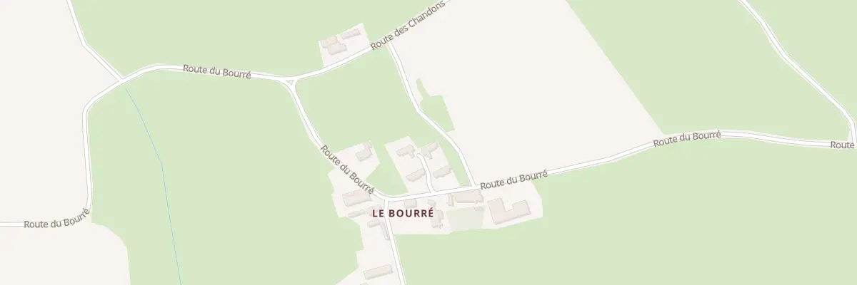 Plan du 5258 La Grande Terre du Bourre à Anzy-le-Duc