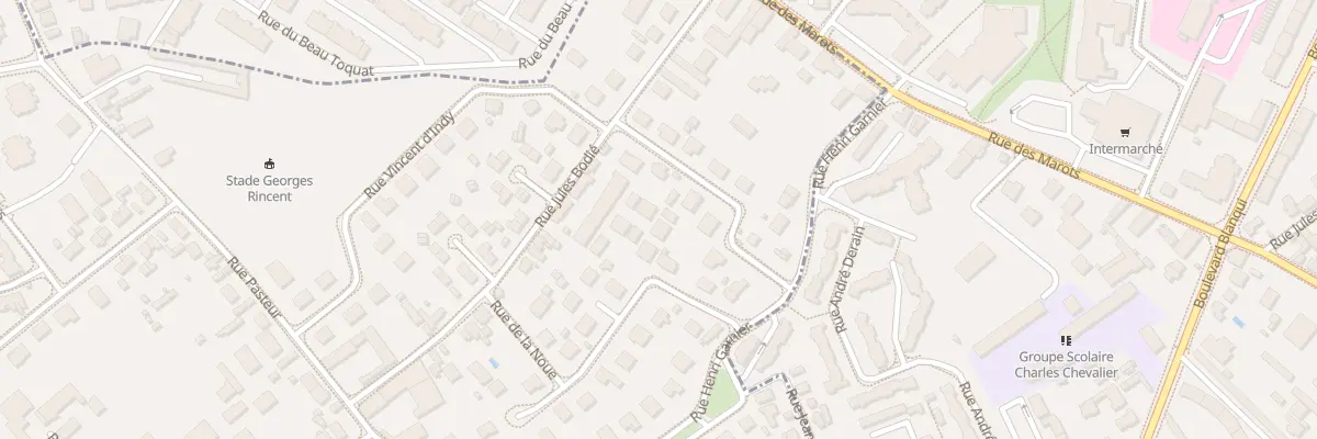 Plan du 6 Rue des Fourches Regnault aux Noës-près-Troyes