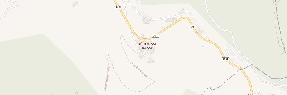 Plan du 5153 Les Ribes à Aujac