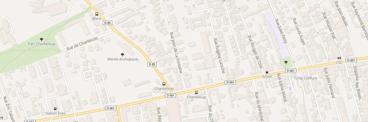 Plan du 8 Rue Jean de la Fontaine à Sainte-Savine