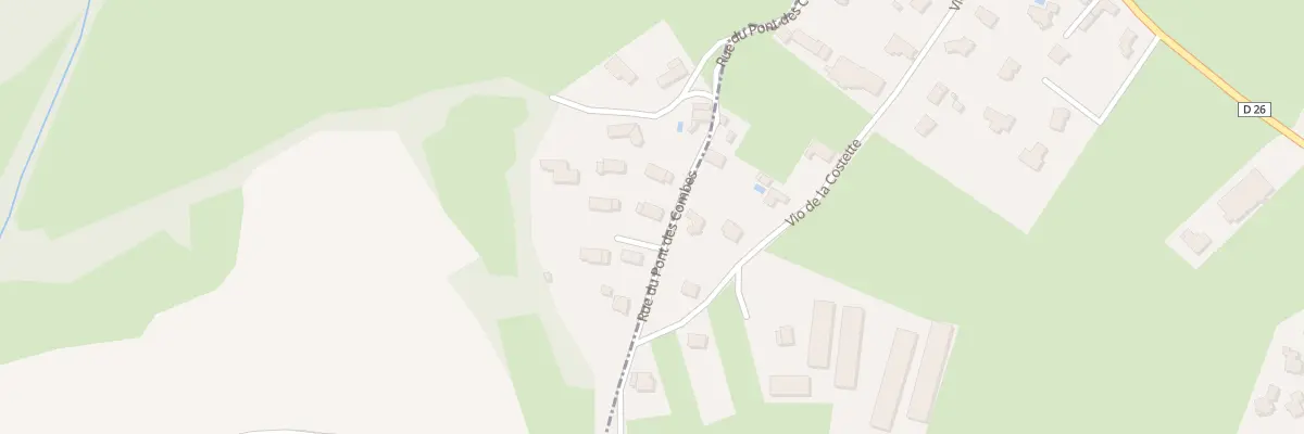 Plan du 16 Rue du Pont des Combes à Saint-Pierre-Eynac