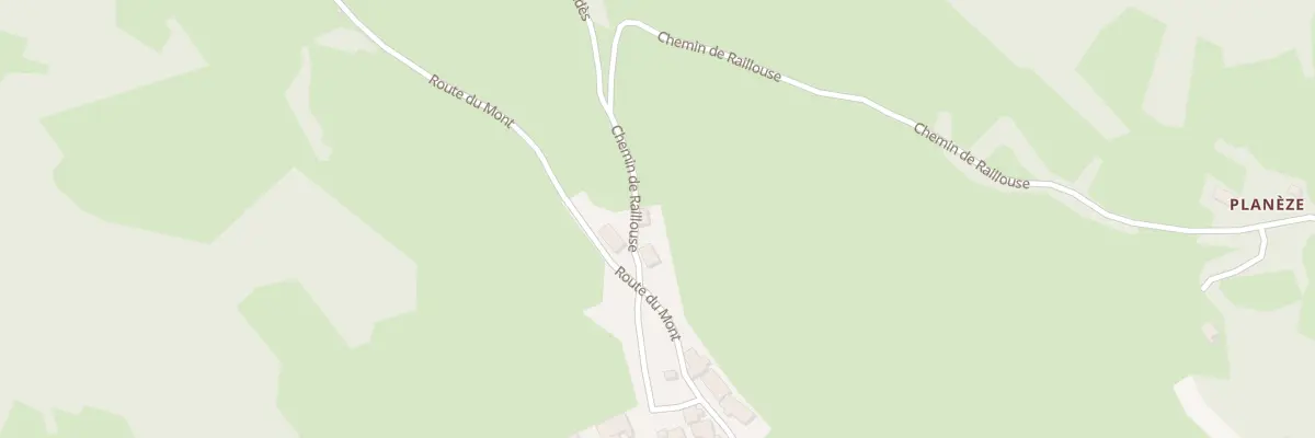 Plan du 5306 Le Mont à Issarlès