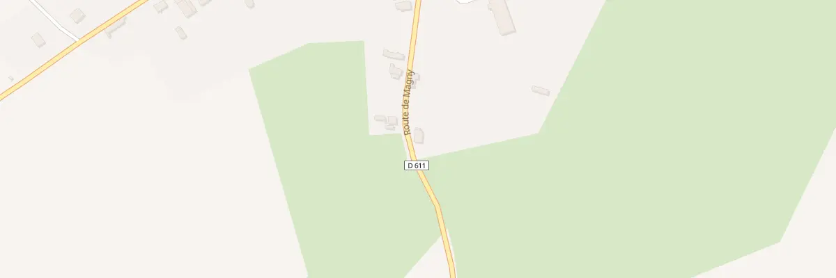 Plan du 6 Rte de Magny à Renneval