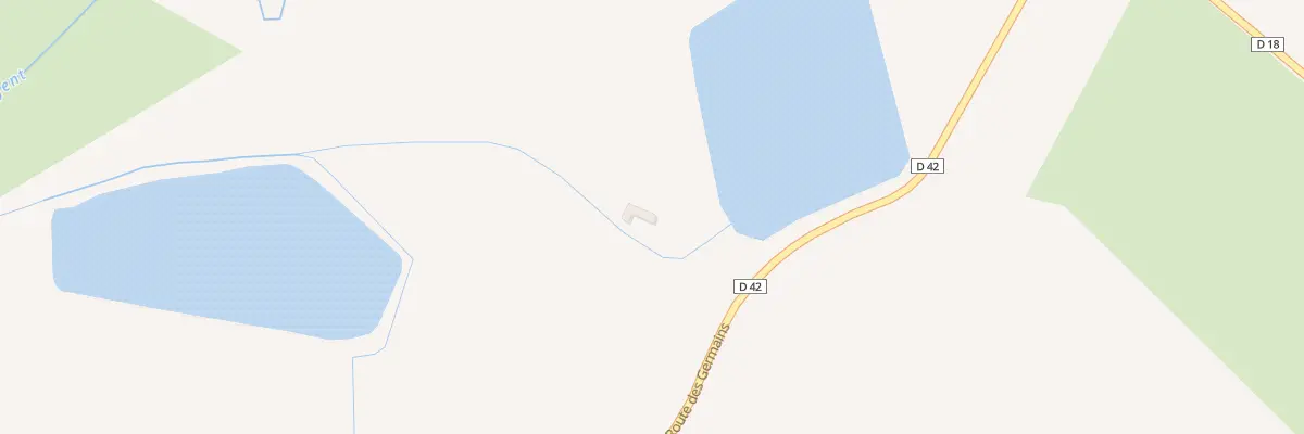 Plan du 1081 Rte des Germains à Bussy-Albieux