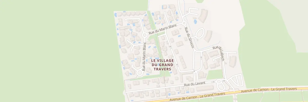 Plan du 5 Rue du Marin Blanc à La Grande-Motte