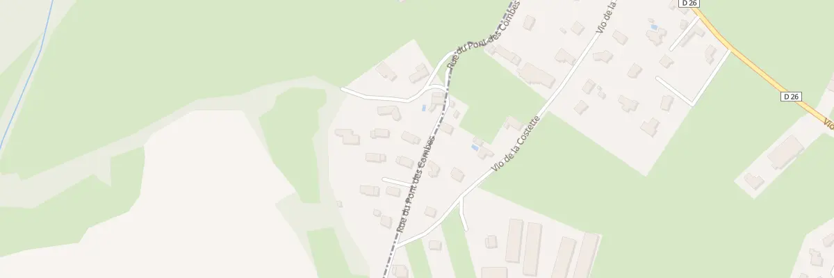 Plan du 14 Rue du Pont des Combes à Saint-Pierre-Eynac