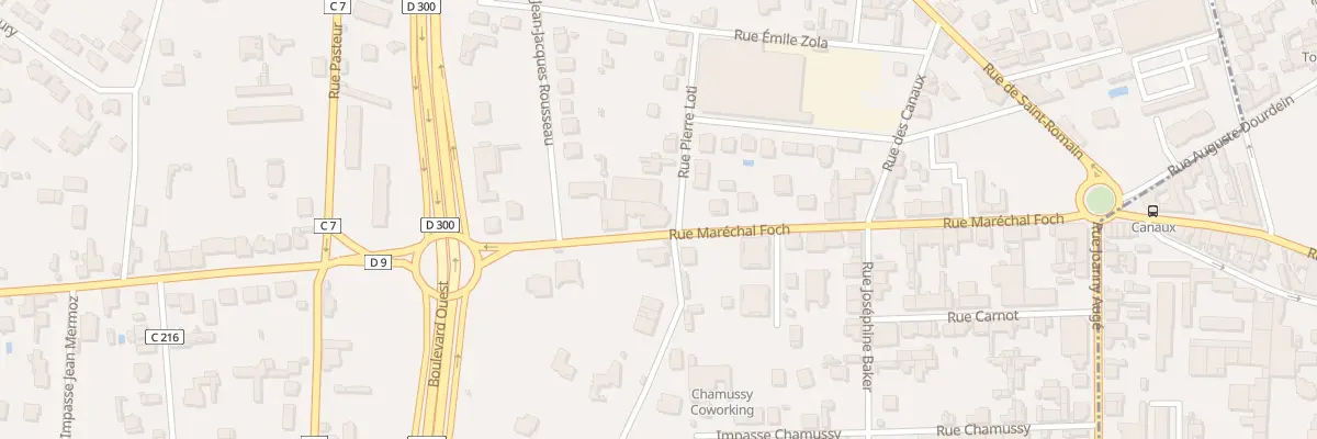 Plan du 29 Rue Marechal Foch à Riorges