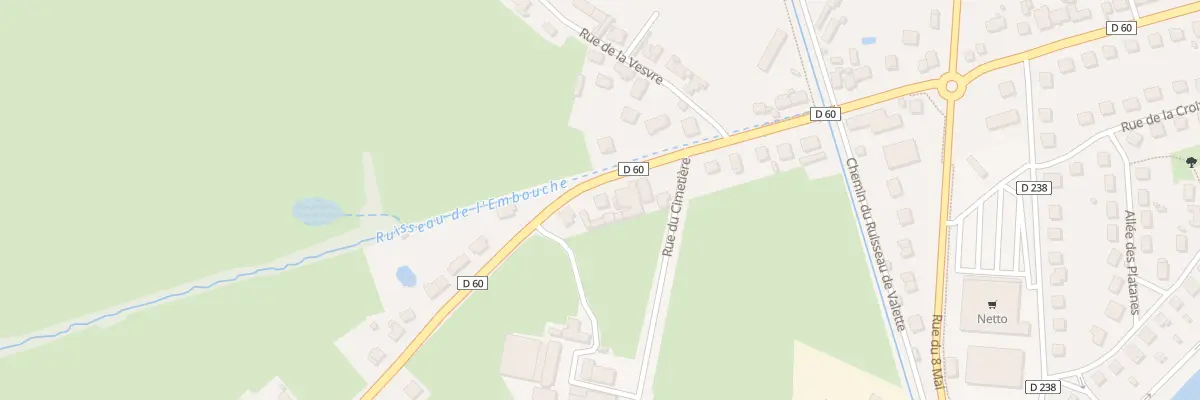 Plan du 59 Rue Jean Bouveri à Gueugnon