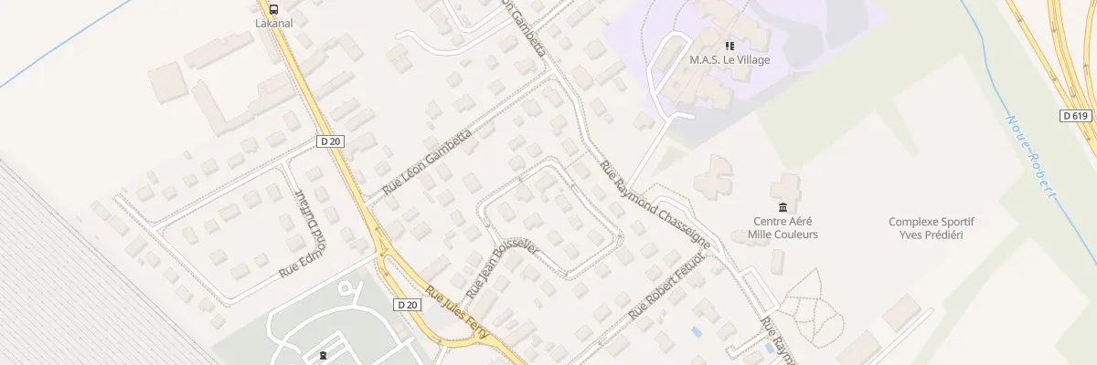 Plan du 17 Rue Jean Boisselier à La Chapelle-Saint-Luc