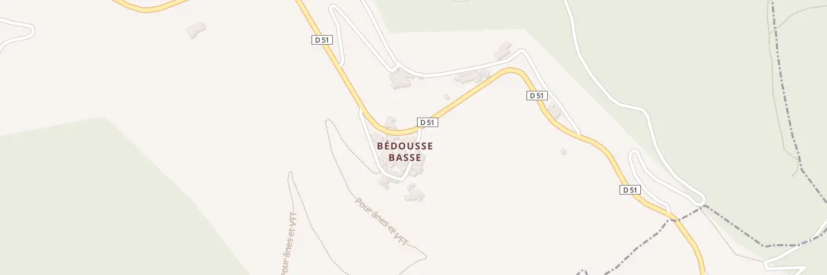 Plan du 5137 Les Ribes à Aujac