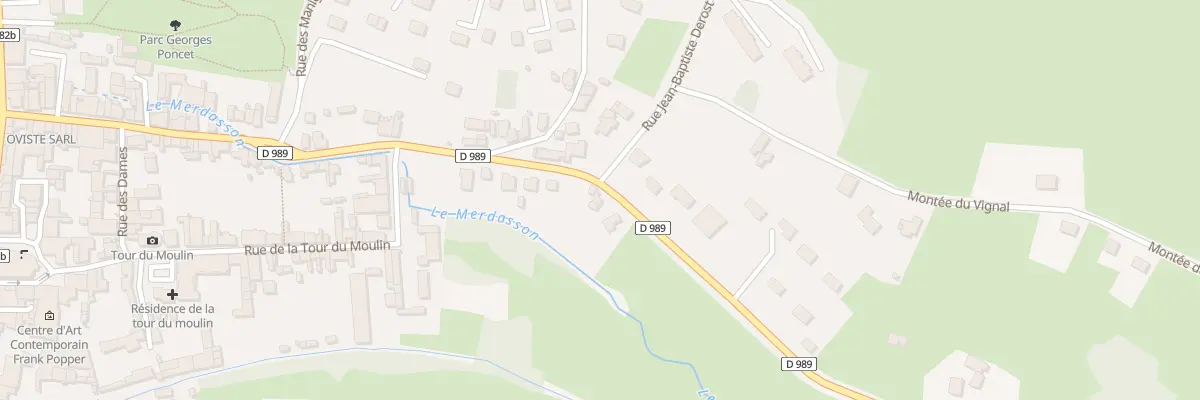 Plan du 10 Rte de Semur à Marcigny