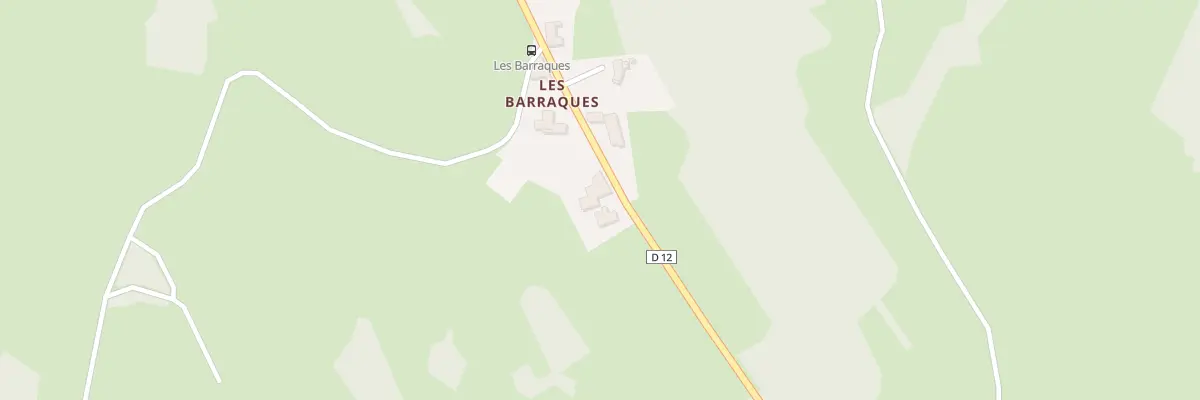 Plan du 87 Tra des Barraques à Valprivas
