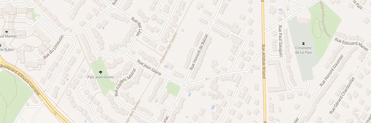 Plan du 48 Rue Honoré de Balzac à Cormontreuil