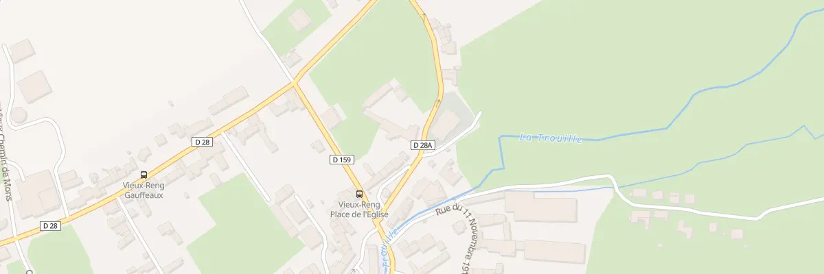 Plan du 11 Pl de l’Eglise à Vieux-Reng