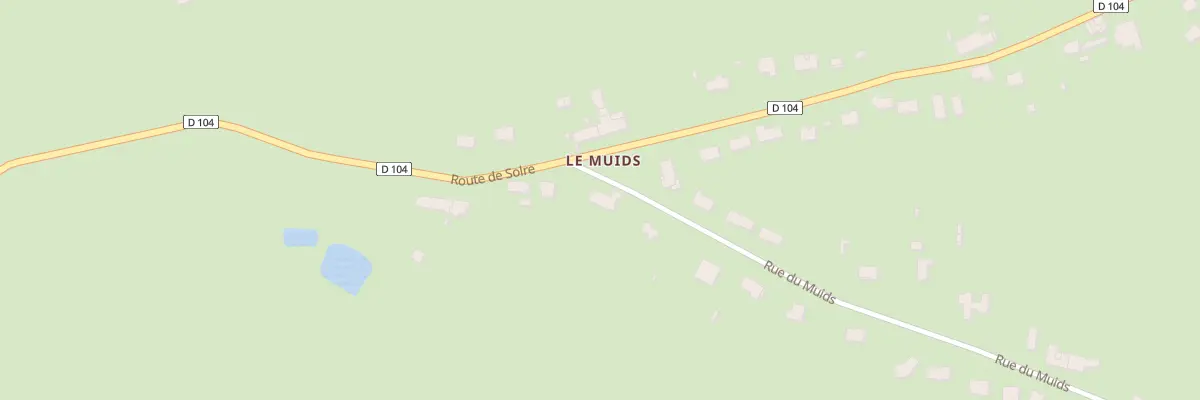 Plan du 2 Rue du Muids à Felleries