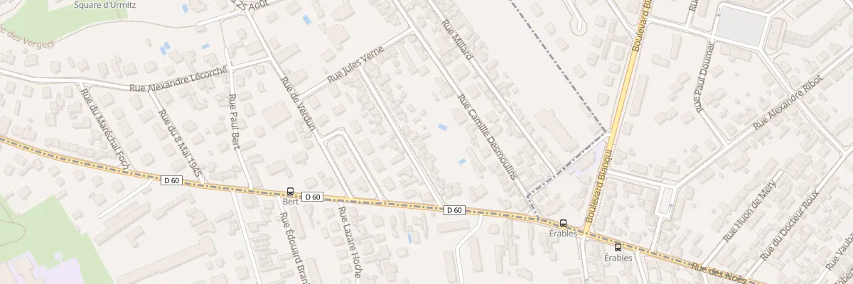 Plan du 19 Rue Georges Clémenceau aux Noës-près-Troyes