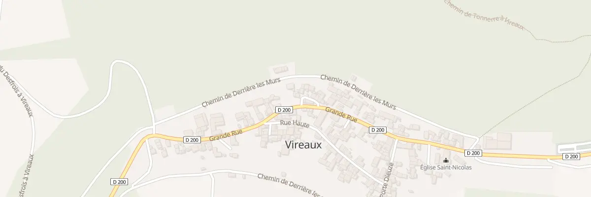 Plan du 46 Gr Grande Rue à Vireaux