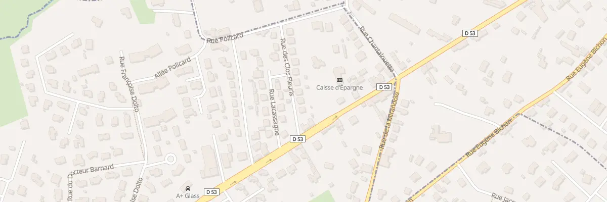 Plan du 4 Rue des Clos Fleuris à Villerest