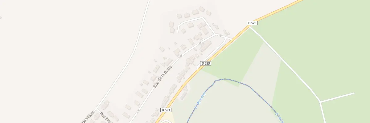 Plan du 35 Rue d’Avaux à Évergnicourt