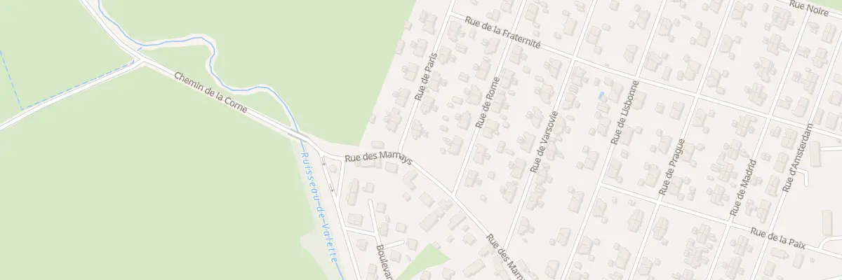Plan du 2 Rue de Paris à Gueugnon
