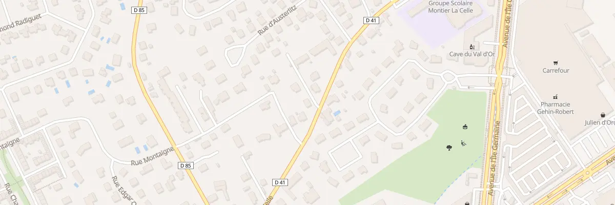 Plan du 24 Rue Pierre de Celle à Saint-André-les-Vergers